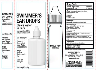 Carton (Rite Aid Swimmers Ear Drops)